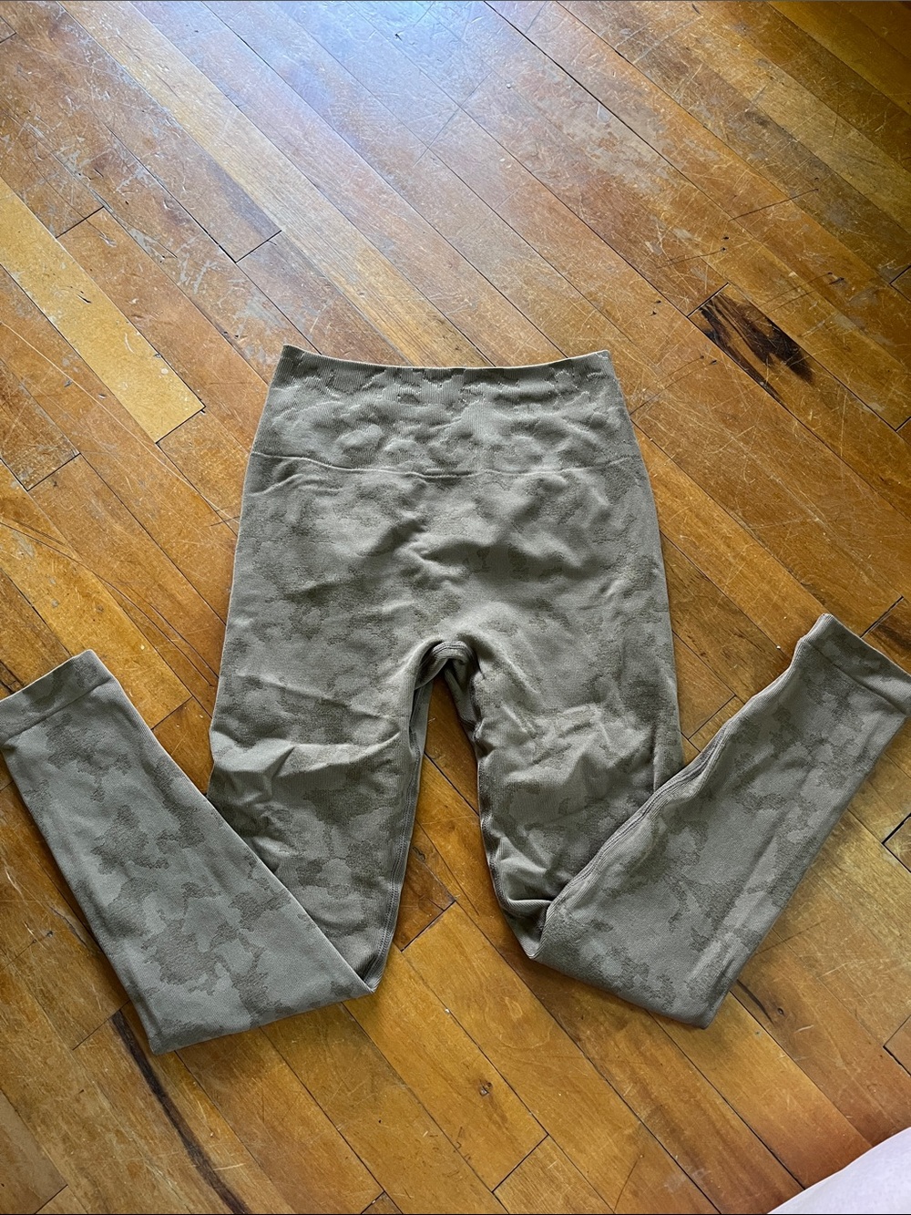 Women's light brown Camouflage Leggings